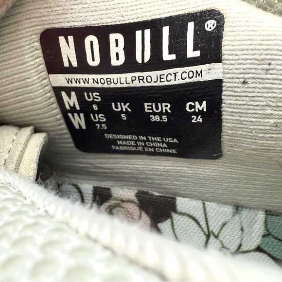 NOBULL Women’s Mint Green Succulent Athletic Shoes Weightlifting Size 7.5 - Picture 10 of 10